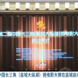 江苏电视台：第二届中国长三角（盐城大纵湖）微电影大赛在盐城启动