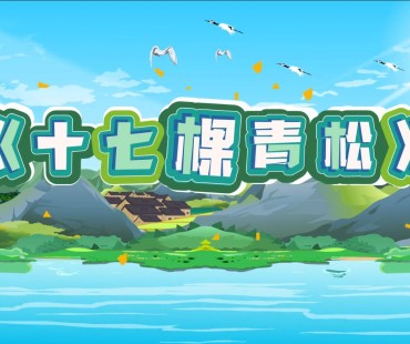 第六届全国检察“三微”十佳作品展播|十七棵青松
