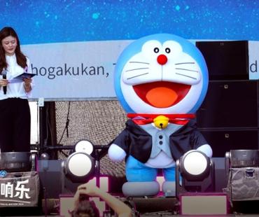 哆啦A梦萌翻泡泡岛音乐节，一起放大假期的快乐音量